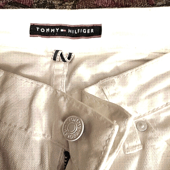 Tommy hilfighter white jeans size 0 slim fit - Picture 3 of 4